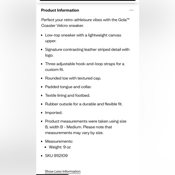 EUC Gola Coaster Velcro-Worn 1x - Picture 12 of 15